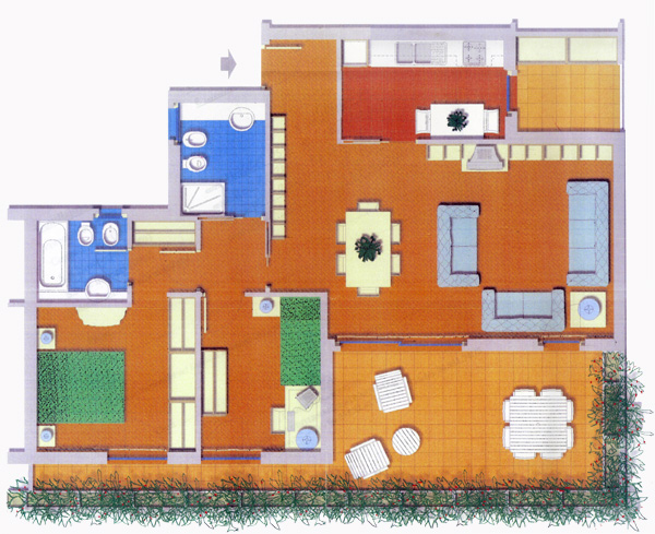 Vendita appartamento Roma - Planimetria